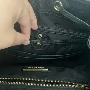 Tory Burch | Bags | Tory Burch Whipstitch Logo Mini Backpack  display picture 1